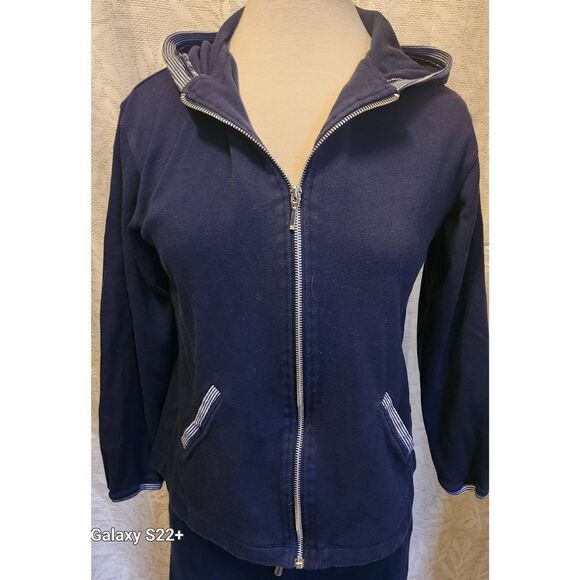 Briercreek black athletic skirt and zip up hoodie set - Picture 2 of 16